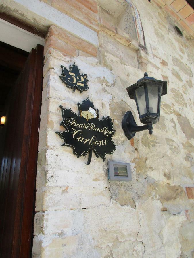 B&B Carboni Penna San Giovanni Eksteriør bilde